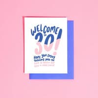 Welcome My 30’s