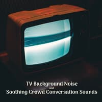 TV Background Noise and Soothing Crowd Conversation Sounds