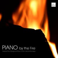 Piano By The Fire - Fireplace Piano Background Music to Fall in Love and Be Happy.