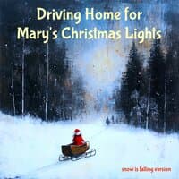 Christmas Relaxation - Driving Home for Mary's Christmas Lights