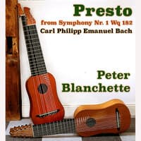 Presto from Symphony Nr. 1 Wq182 Carl Philipp Emanuel Bach