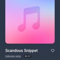 Scandalous Snippet