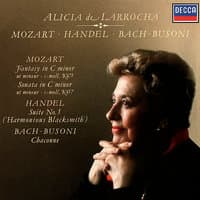 Mozart: Piano Sonata No.14; Fantasia in C Minor / Handel: Suite No. 5 / J.S.Bach-Busoni: Partita No.2