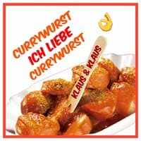 Currywurst ich liebe Currywurst