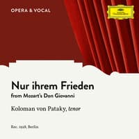 Mozart: Don Giovanni, K. 527: Nur ihrem Frieden