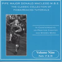 The Classic Collection Of Piobaireachd Tutorials, Vol. 9