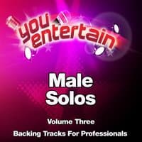 Male Solos - Professional Backing Tracks, Vol. 3