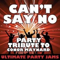 Can't Say No (Party Tribute to Conor Maynard)