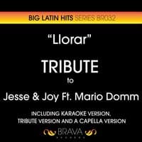 Llorar - Tribute To Jesse & Joy And Mario Domm