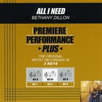 All I Need (Premiere Performance Plus Track)