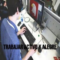 Trabajar activo y alegre