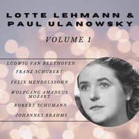 Lotte lehmann and paul ulanowsky