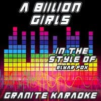 A Billion Girls [Karaoke Versions)