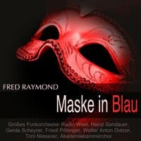 Maske in Blau