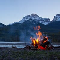 Nature Soundscapes: Mountainside Campfire