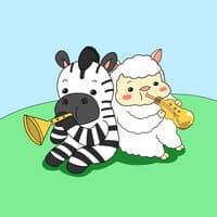 Page9 Zebra and Alpaca