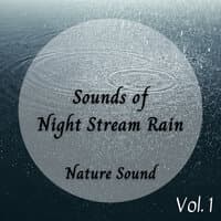 Nature Sound: Sounds of Night Stream Rain Vol. 1