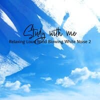 Study with Me: Relaxing Loud Wind Blowing White Noise 2