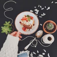 Casual Jazz Guitar - Ambiance for Eating Well