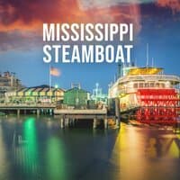 Mississippi Steamboat: Nostalgic White Noise from a Cruise on the Longest River in the United States