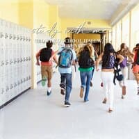 Study with Me: Crowded School Hallway Ambience