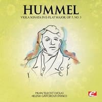 Hummel: Viola Sonata in E-Flat Major, Op. 5, No. 3