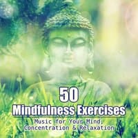 50 Mindfulness Exercises: Music for Your Mind, Concentration & Relaxation, Study, Meditation for Higher Consciousness