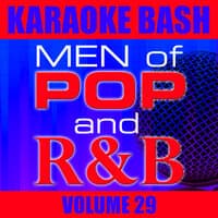 Karaoke Bash: Men of Pop and R&B Vol 29