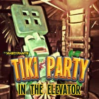 Tiki Party in the Elevator