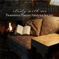 Study with Me: Traditional Library Fireplace Sounds