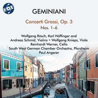 Geminiani: Concerto Grosso, Op. 3