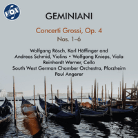 Geminiani: Concerto Grosso, Op. 4