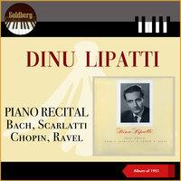 Piano Recital: Bach, Scarlatti, Chopin, Ravel