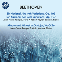 Beethoven: National Airs with Variations, Opp. 105 & 107 & Allegro & Minuet in G Major, WoO 26
