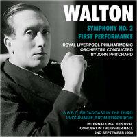 Walton: Symphony No. 2 - First Performance - A B.B.C. Broadcast 1960