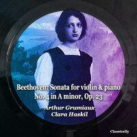 Beethoven: Sonata for Violin & Piano No. 4 in a Minor, Op. 23