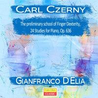 Czerny: Preliminary School for Velocity, Book 1, 24 Studies for Piano, Op. 636