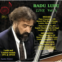 Radu Lupu Live, Vol. 3