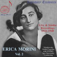 Erica Morini, Vol. 2: Stravinsky Conducts Tchaikovsky's Violin Concerto