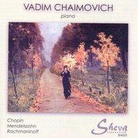Chopin, Mendelssohn, Rachmaninoff & Czerny: Piano Works