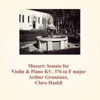 Mozart: Sonata for Violin & Piano Kv. 376 in F Major
