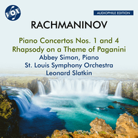 Rachmaninoff: Piano Concertos Nos. 1 & 4 & Rhapsody on a Theme of Paganini, Op. 43