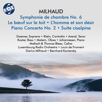 Milhaud: Symphonique de chambre No. 6, Op. 79, Le bœuf sur le toit, Op.58 & Other Works