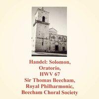 Handel: Solomon, Oratorio, HWV 67