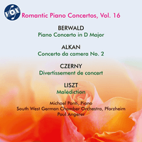 Berwald, Alkan, Czerny & Liszt: Works for Piano & Orchestra