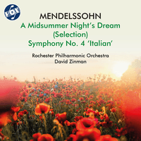 Mendelssohn: A Midsummer Night's Dream, Op. 21, MWV P 3 & Symphony No. 4 in A Major, Op. 90, MWV N 16 "Italian"