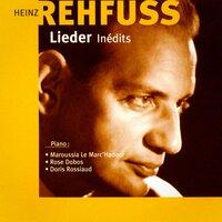 Heinz Rehfuss, lieder inédits