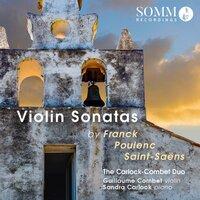 Franck, Poulenc & Saint-Saëns: Violin Sonatas