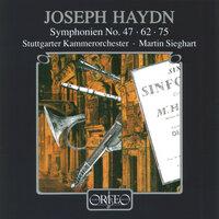 Haydn: Symphonies Nos. 47, 62 & 75
