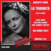 Verdi: La traviata (Sung in German) [Recorded 1951]